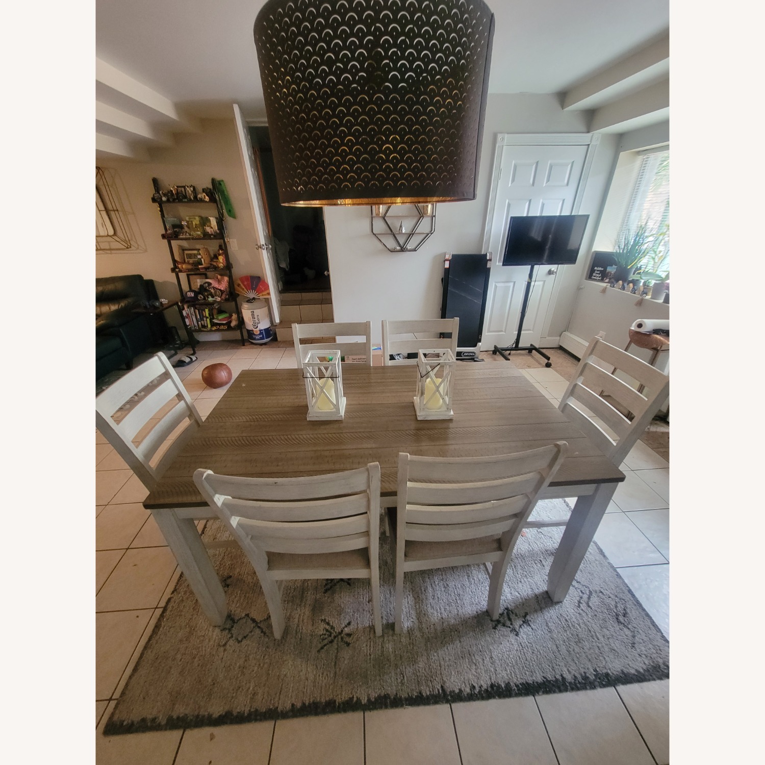 Ashley Furniture Skempton Dining Set with 6 Chairs - image-1