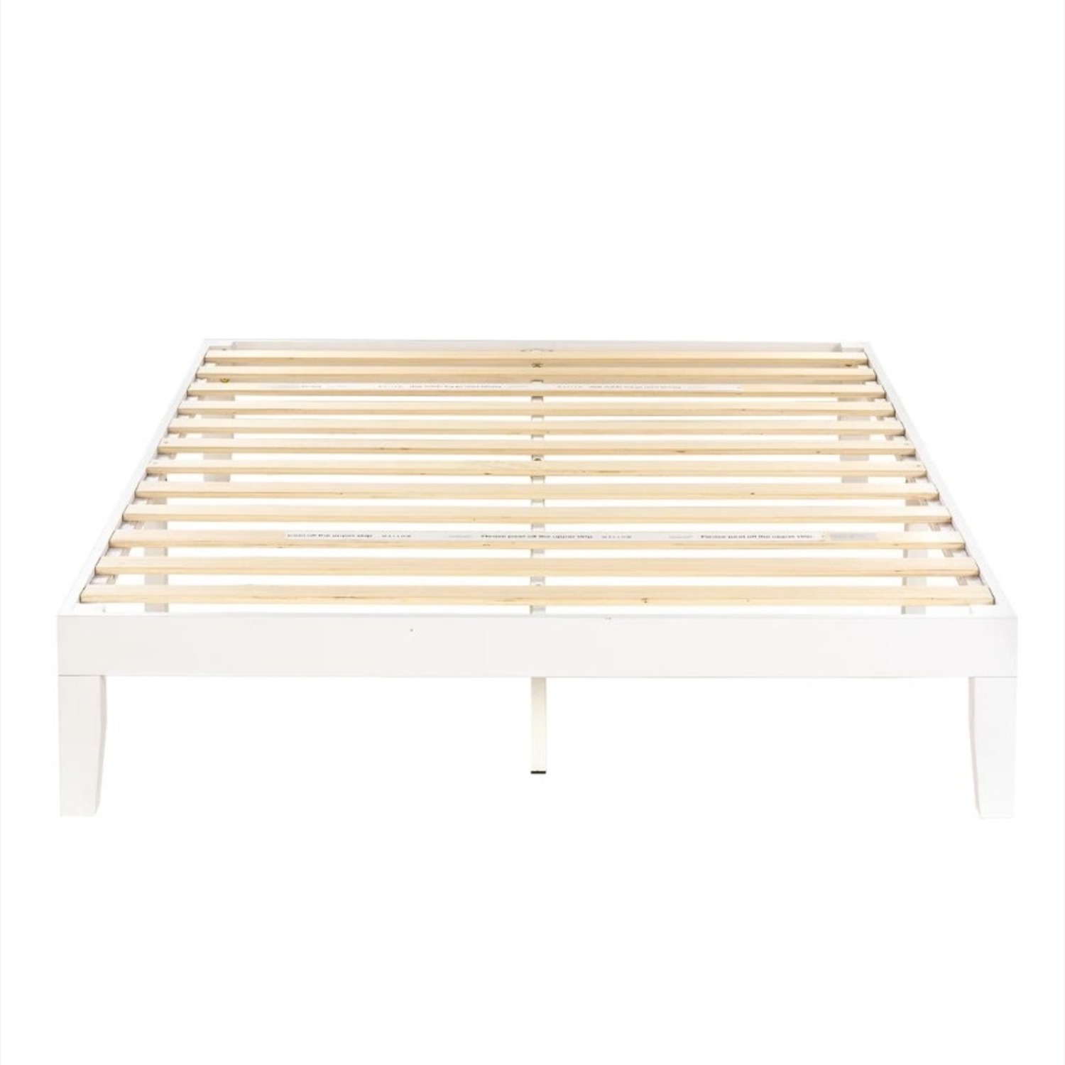 Harlow Full Size Wayfair White Bedframe - image-1