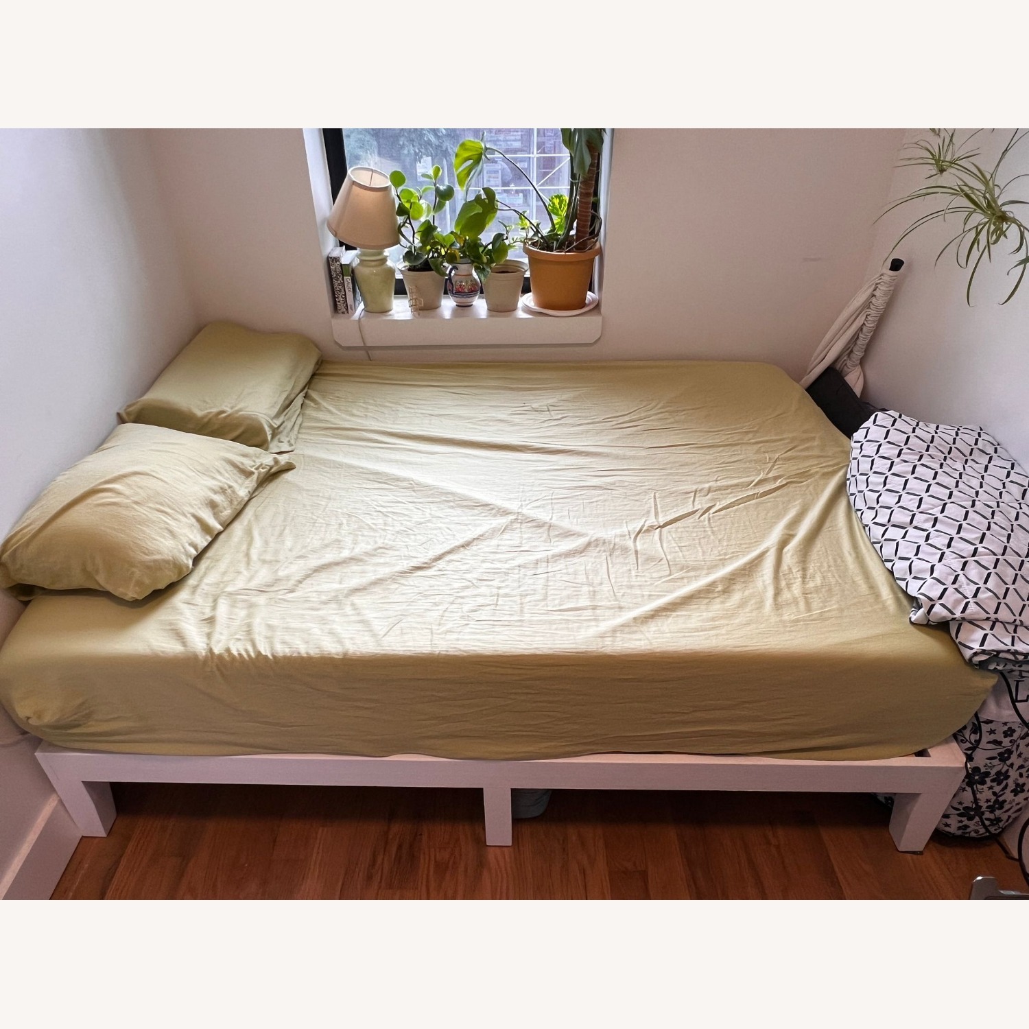 Harlow Full Size Wayfair White Bedframe - image-2