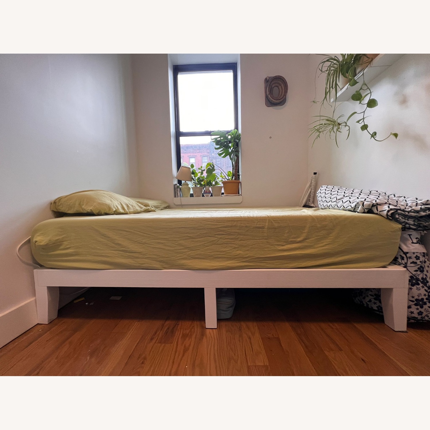 Harlow Full Size Wayfair White Bedframe - image-4