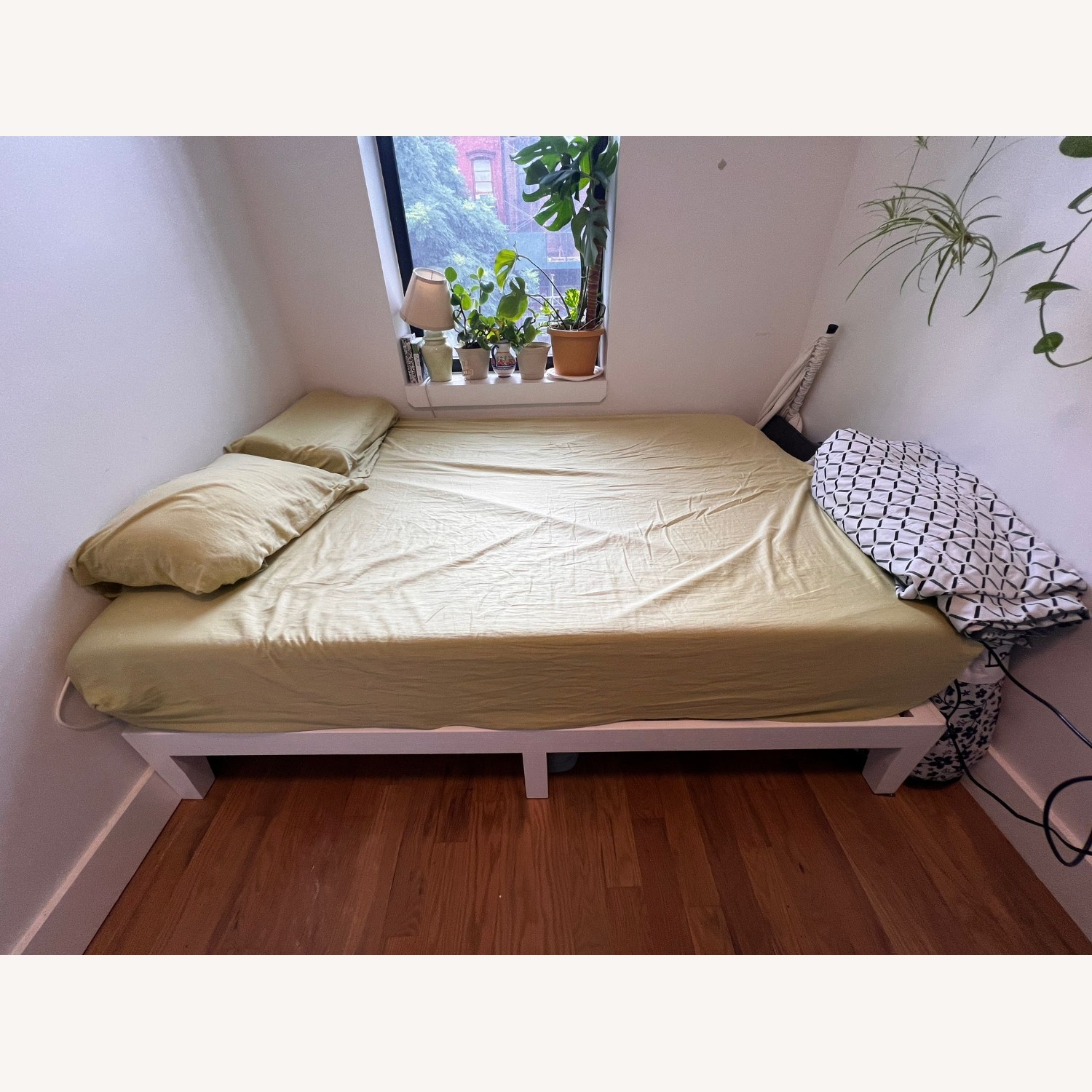 Harlow Full Size Wayfair White Bedframe - image-3