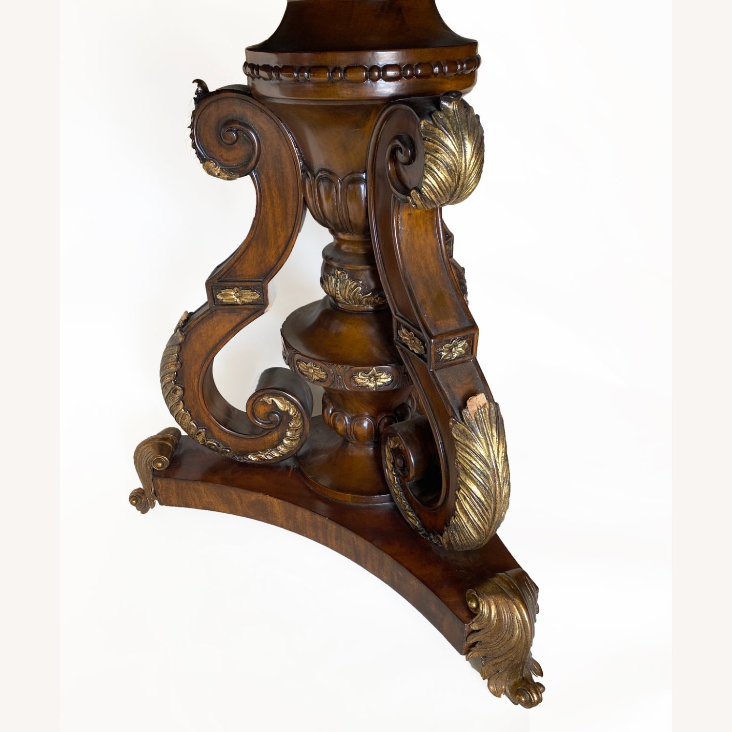 Maitland-Smith Parquetry Mahogany Center Table - image-5