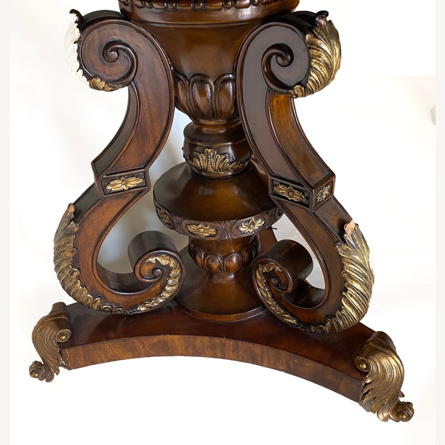 Maitland-Smith Parquetry Mahogany Center Table - image-4