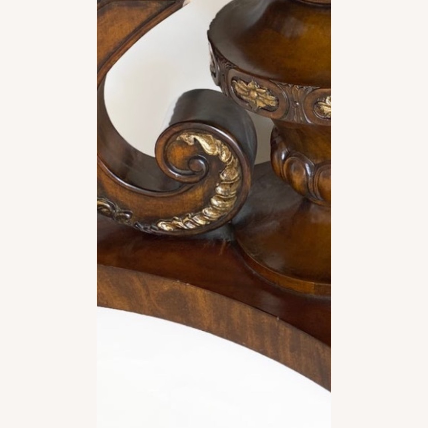 Maitland-Smith Parquetry Mahogany Center Table - image-7