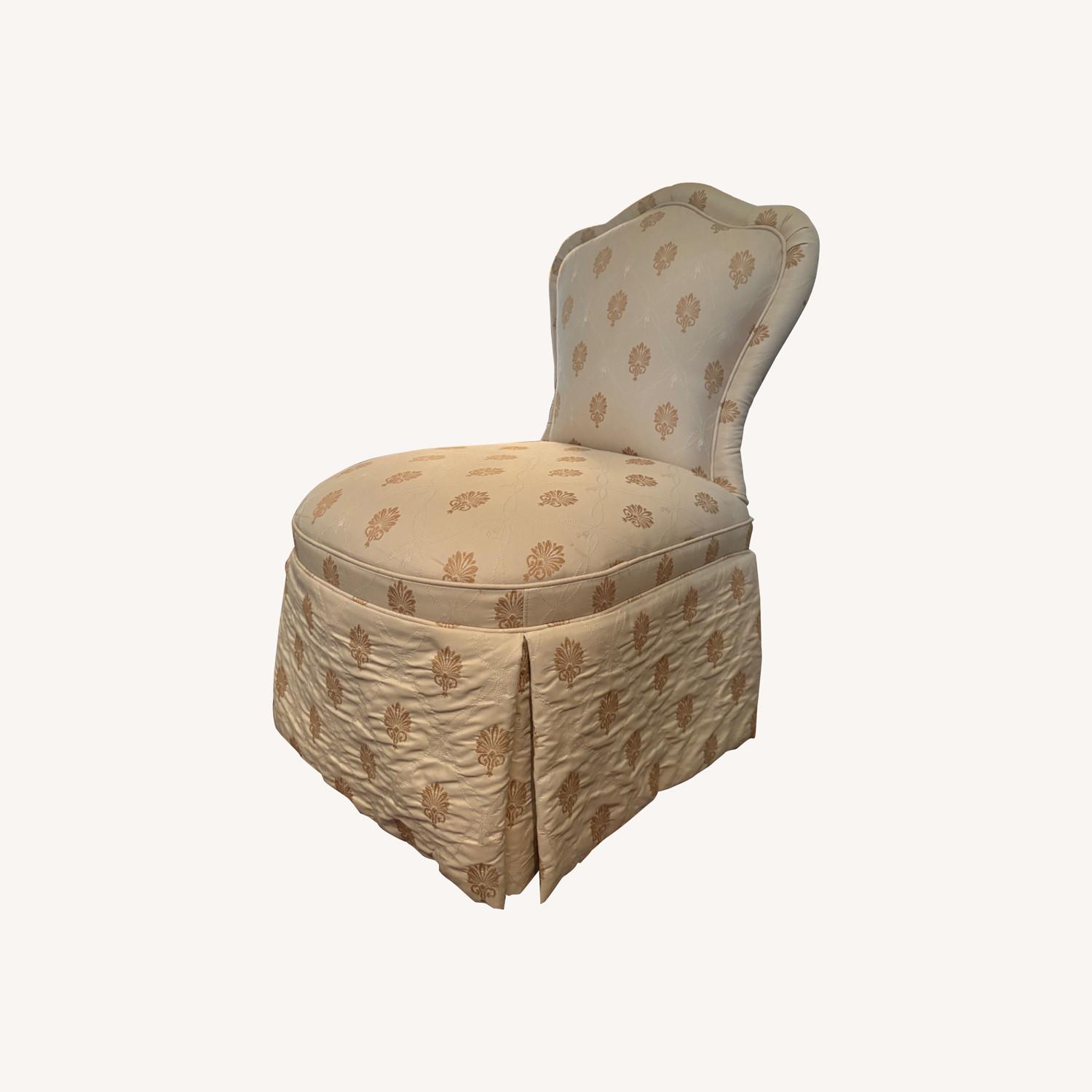 Vintage Century Skirted Dining Chairs - image-0