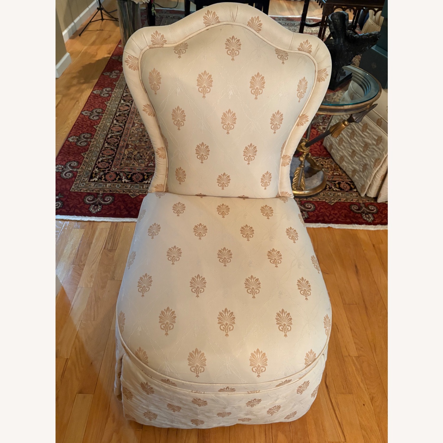 Vintage Century Skirted Dining Chairs - image-3