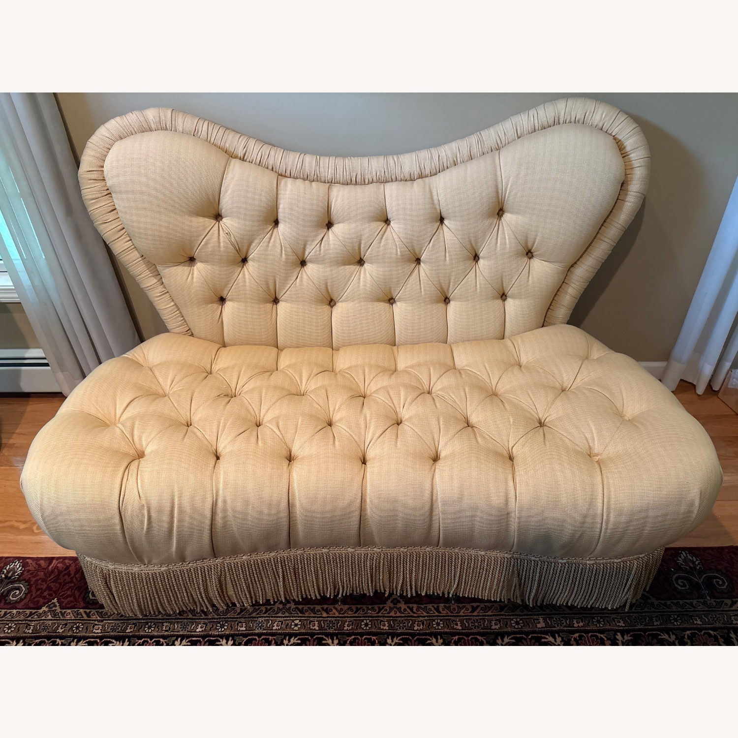 Century Tufted Loveseat - image-1