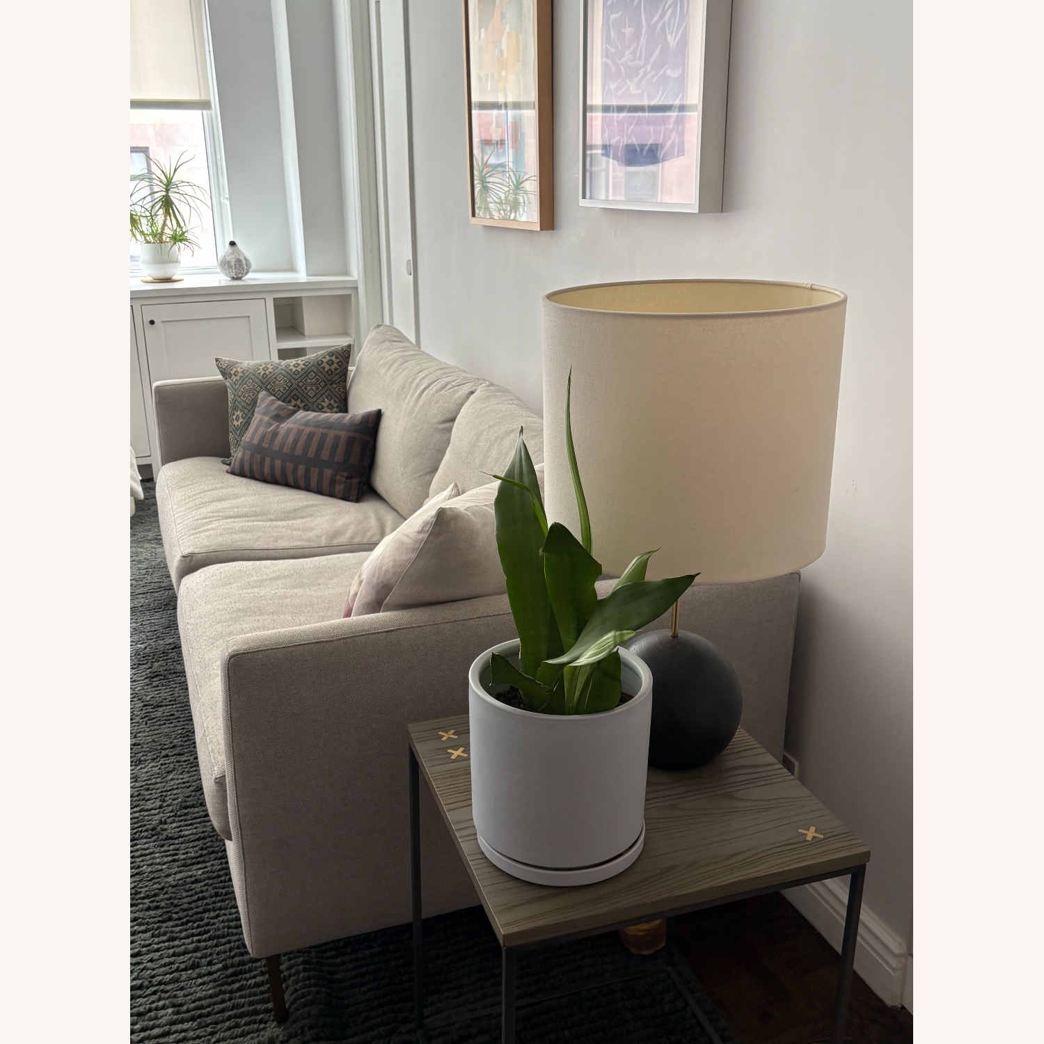 ABC Home Cobble Hill Light Grey Sofa - image-3