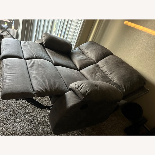Used Concrete Grey Reclining Sofas for sale on AptDeco