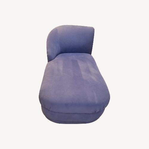 Used Weiman Lavender Chaise Lounge Vintage for sale on AptDeco