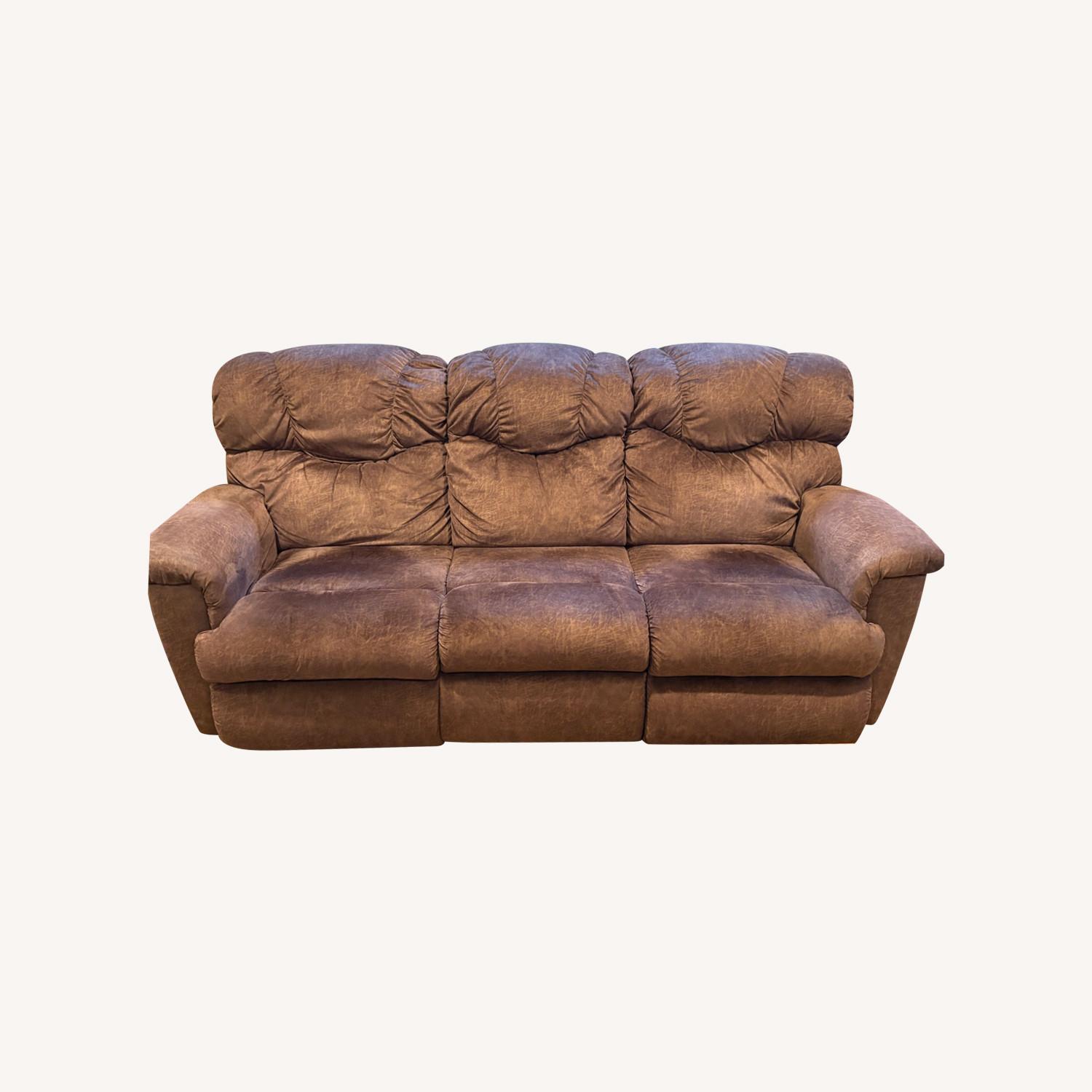 La-Z- Boy Pinnacle Power Reclining Couch - image-0