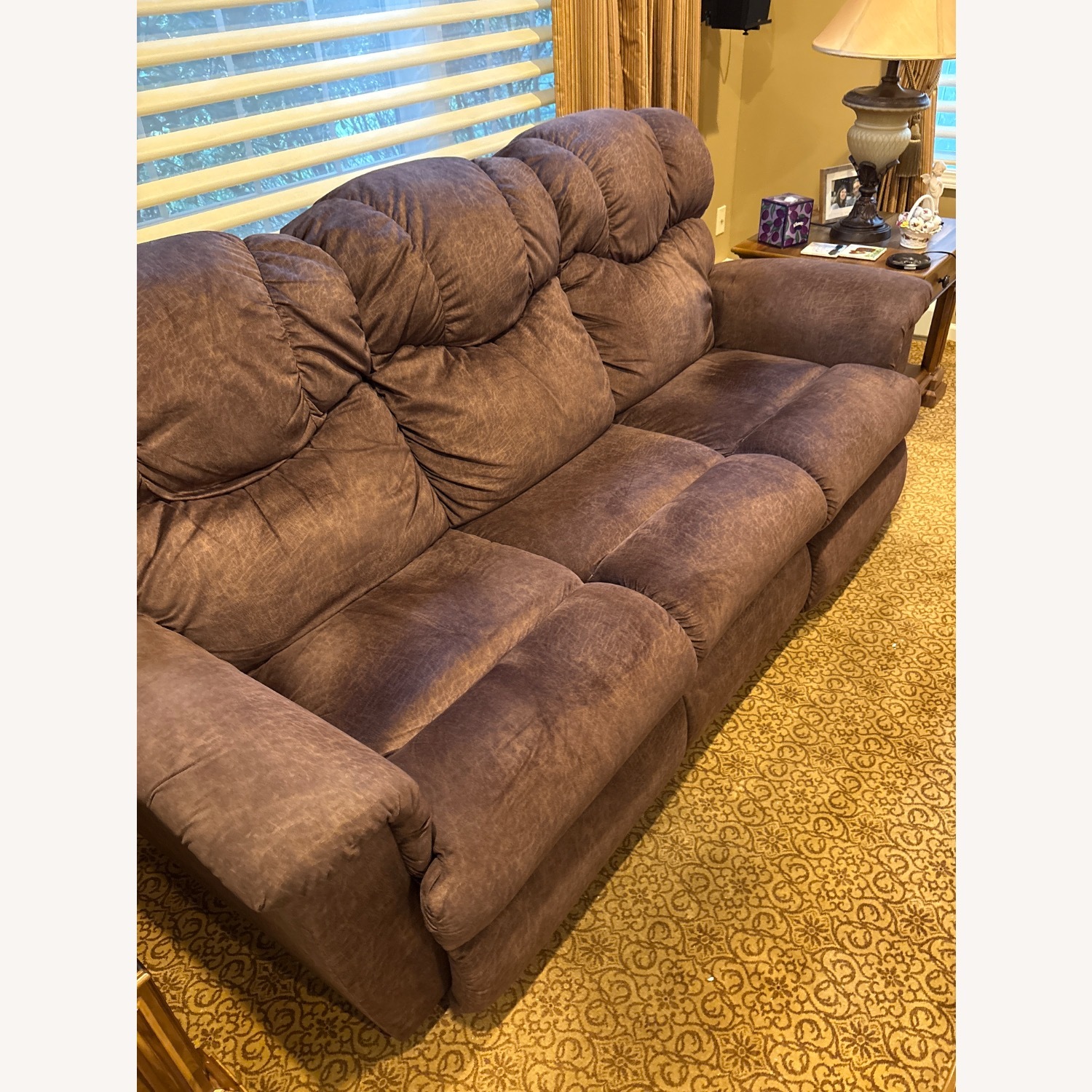 La-Z- Boy Pinnacle Power Reclining Couch - image-3