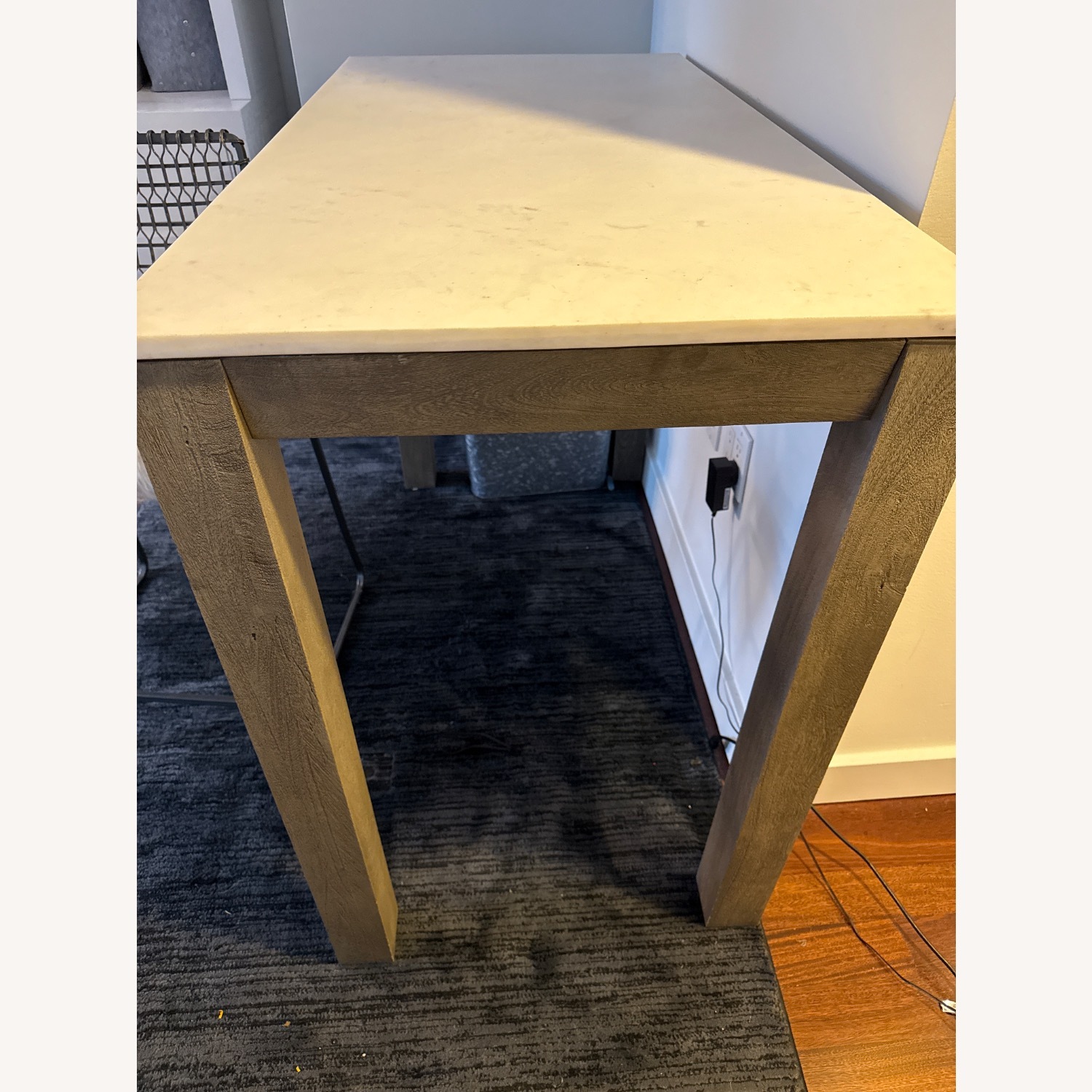 CB2 Palate Marble Table /Desk /High Top - image-5