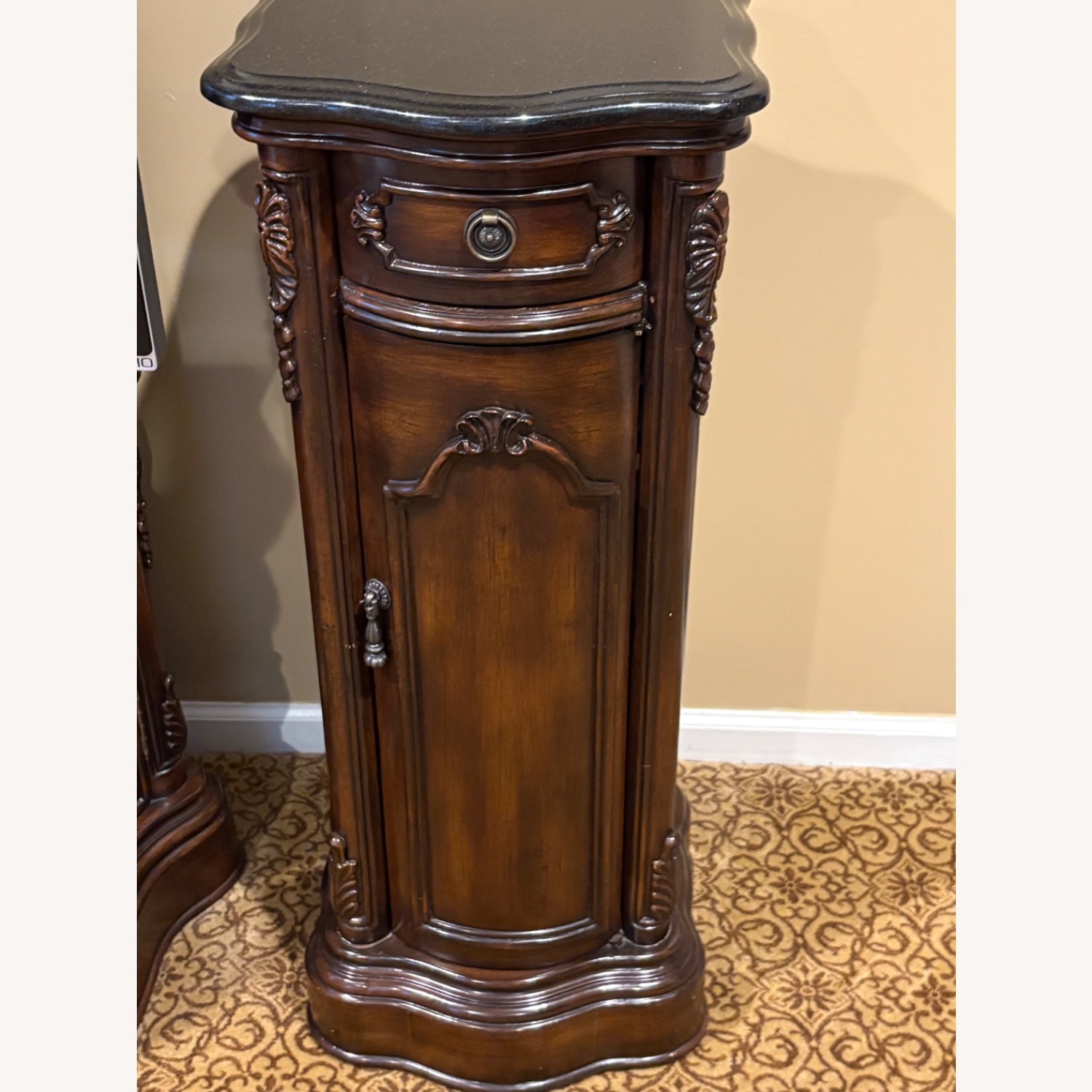 Granite-topped Media Storage Cabinet - image-1