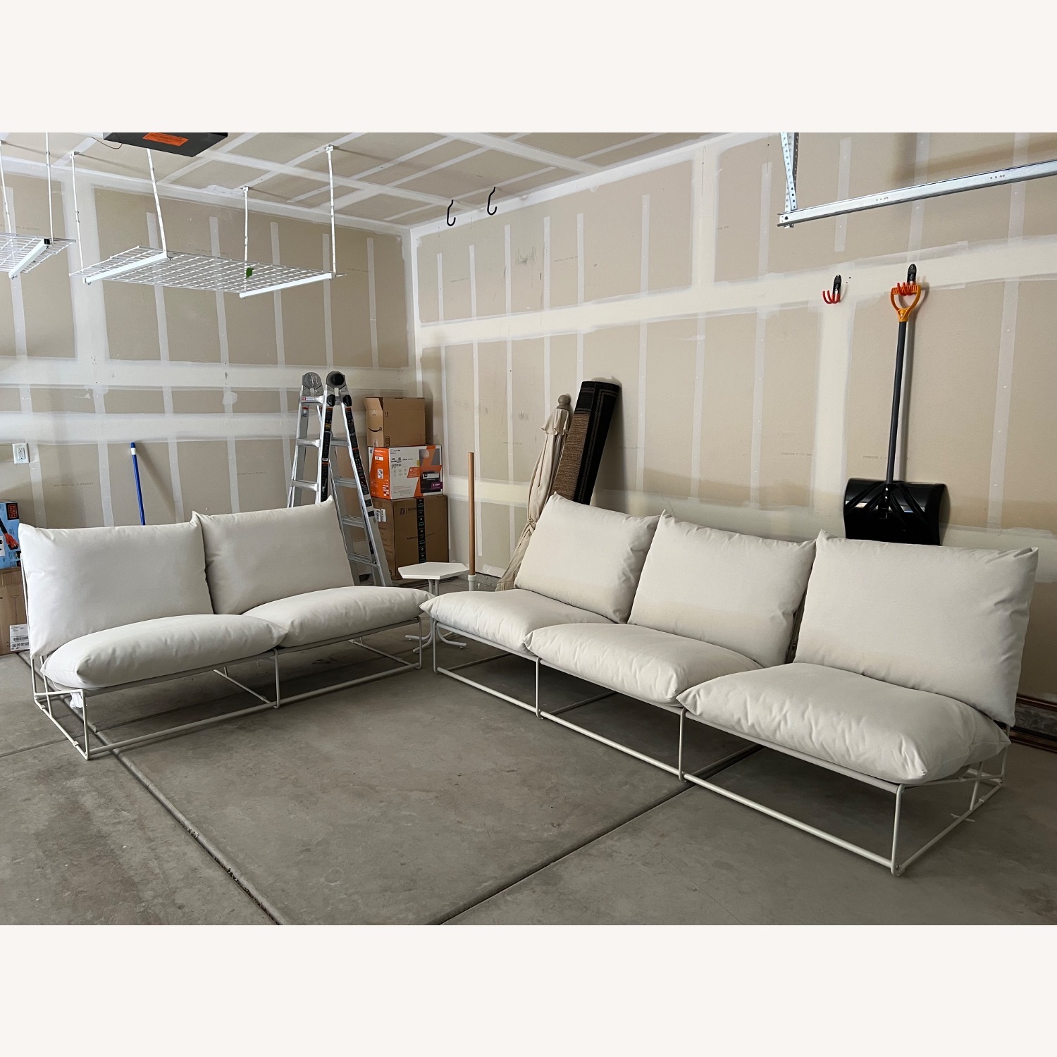 IKEA Havsten Outdoor Sofa Set + Umbrella - AptDeco