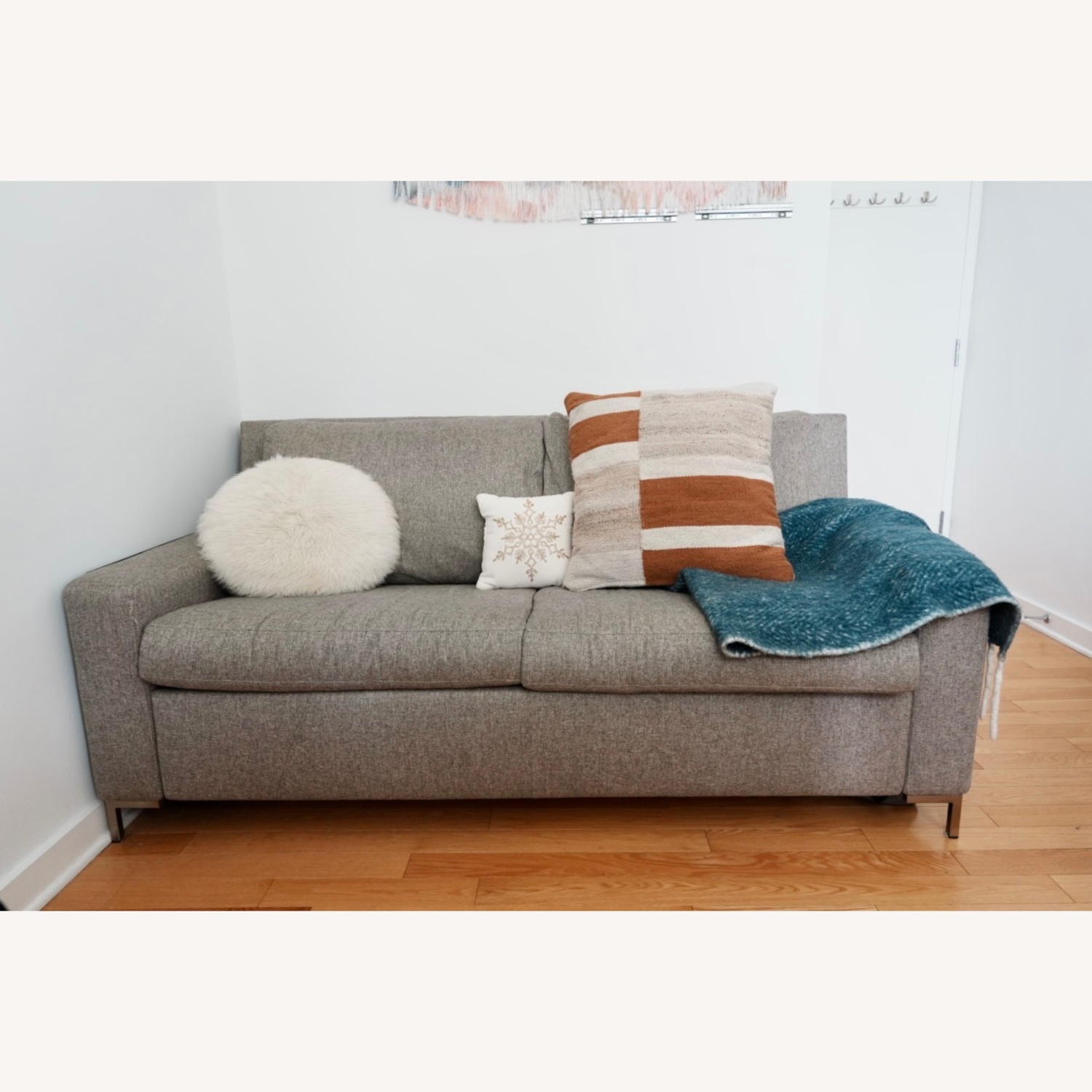 American Leather Comfort Sleeper Sofa Queen Size - image-1