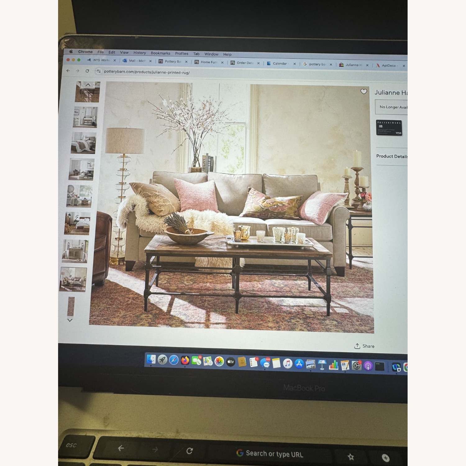 Pottery Barn Julianne Hand-Tufted Rug - image-2