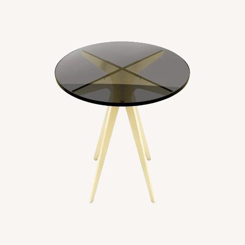 Used Gabriel Scott Dean Round Coffee Table for sale on AptDeco