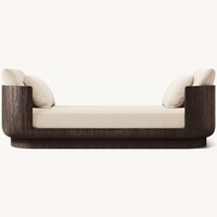 Ciro Fabric Double-Arm Daybed