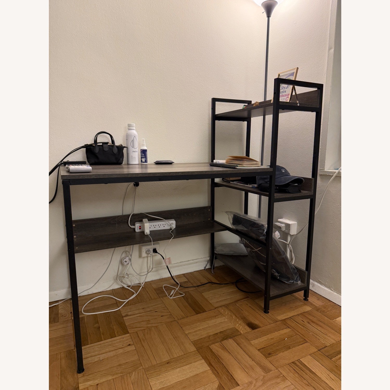 Desk with Shelves - image-2