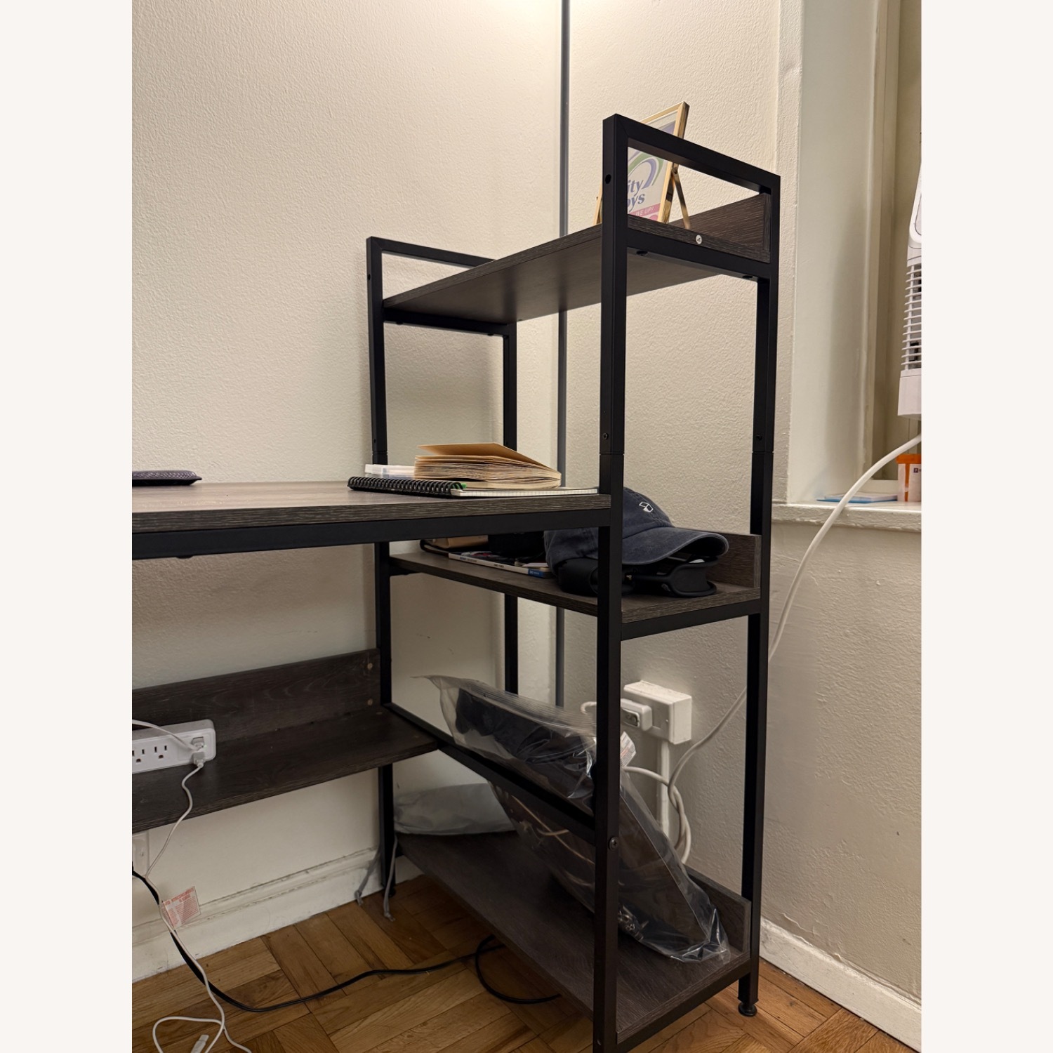 Desk with Shelves - image-3