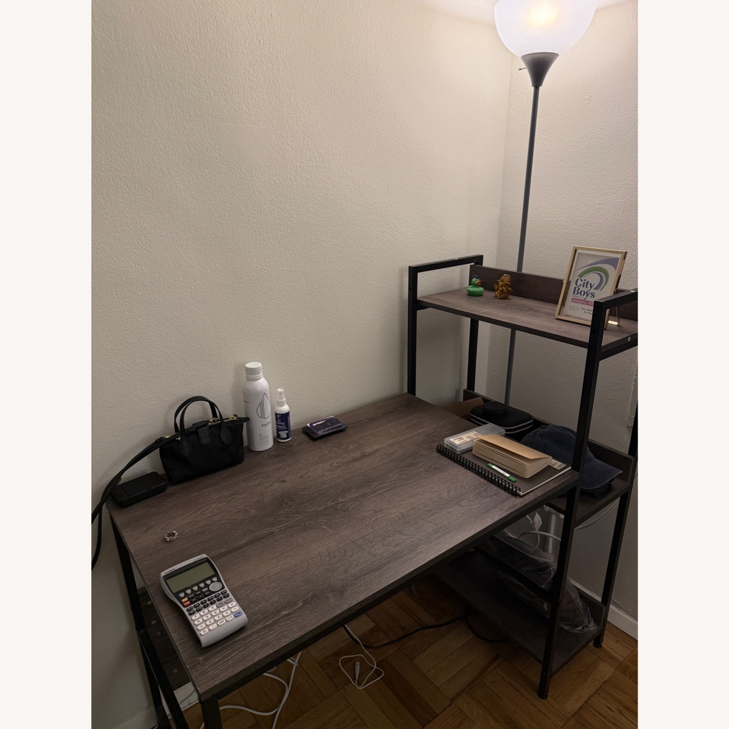 Desk with Shelves - image-4