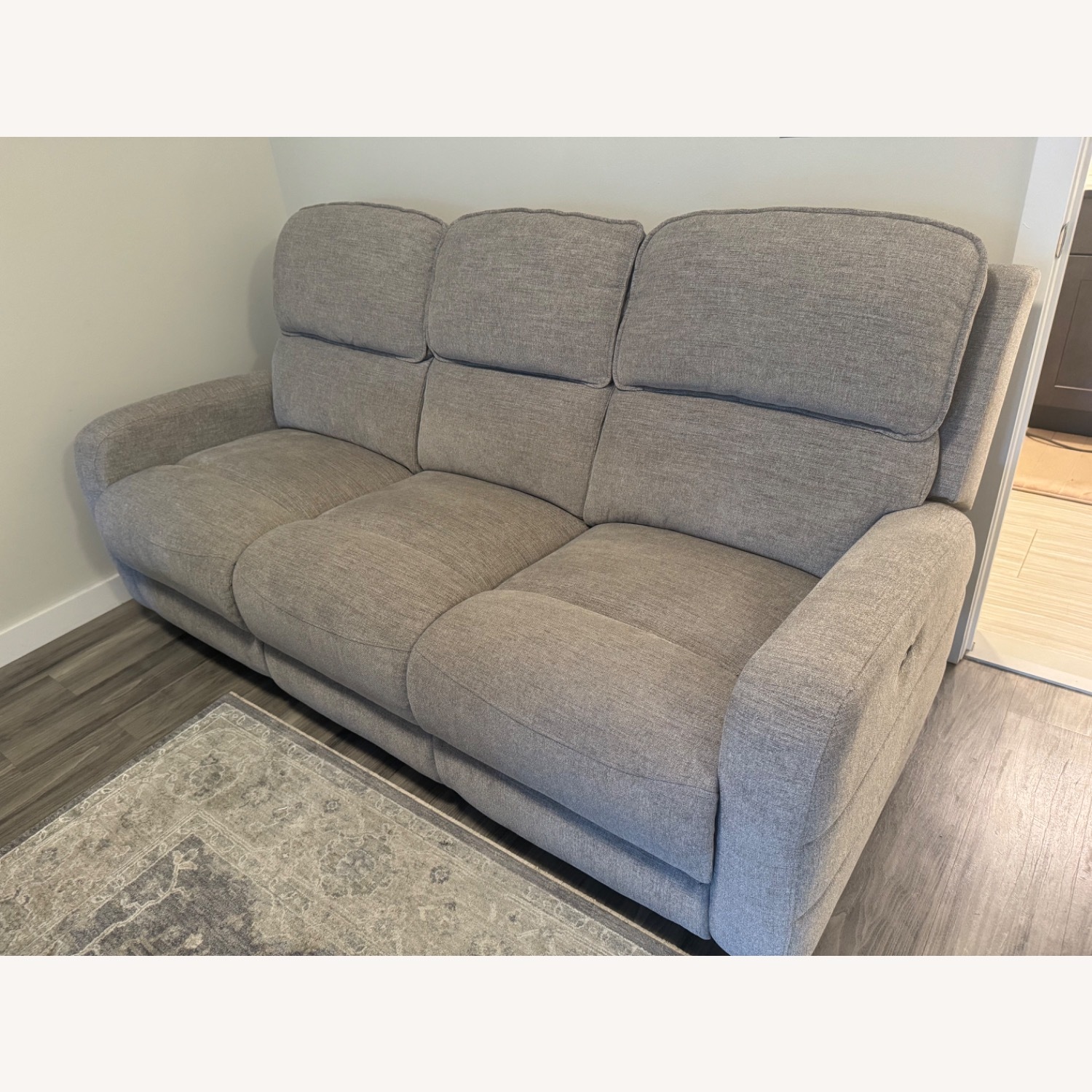 Raymour & Flanigan Everitt Recliner Sofa - image-1