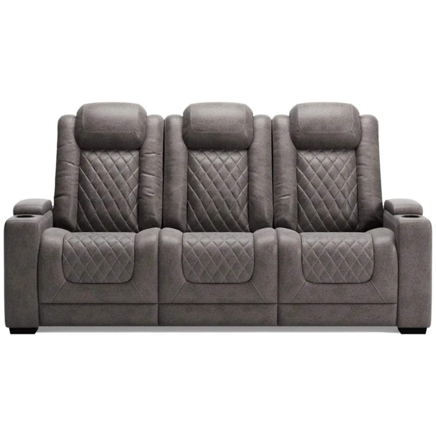 HyllMount Dual Power Reclining Sofa - image-6