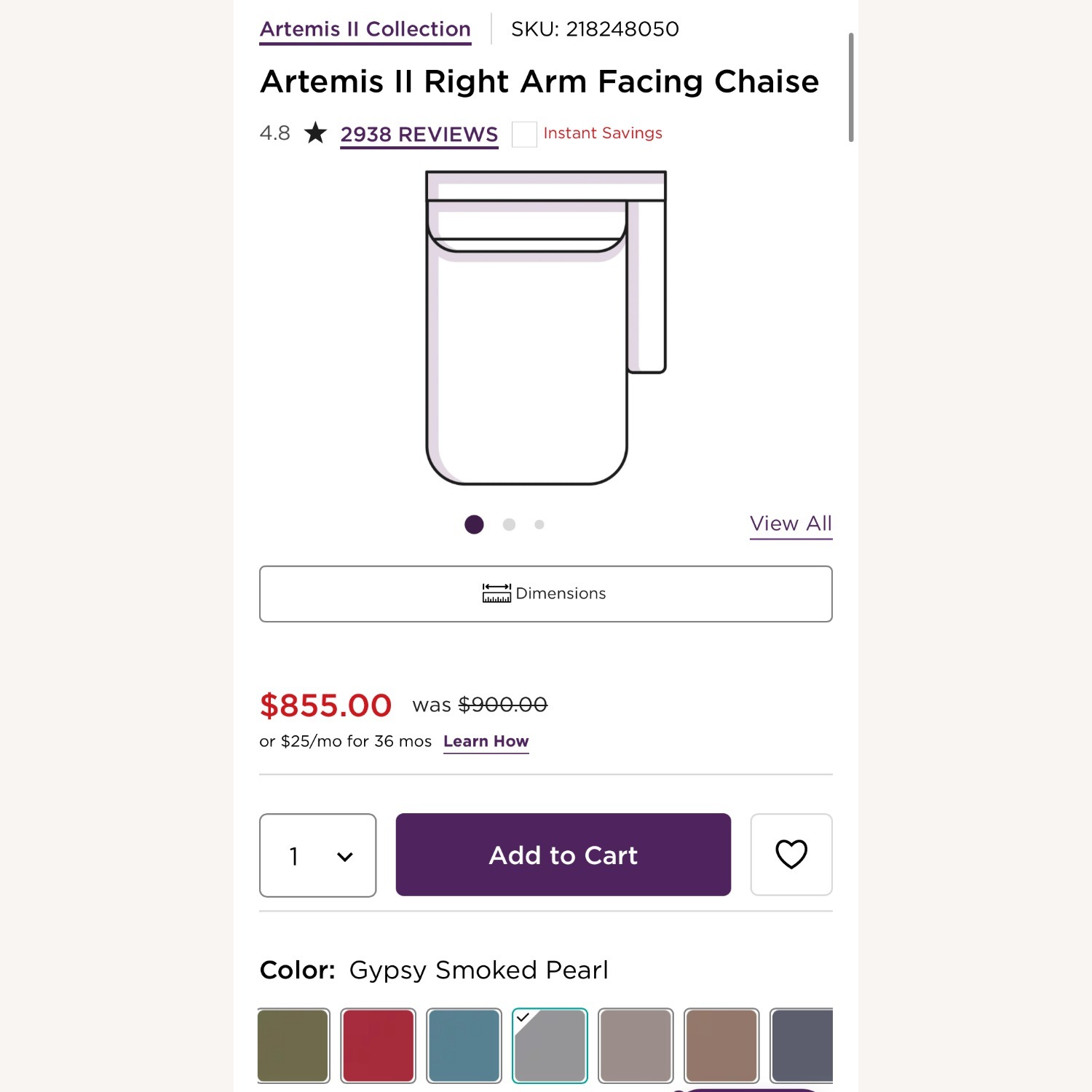 Artemis II High End Chaise Lounger  - image-2