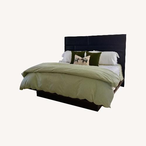 Used Modern "Crocodile Textured" Headboard for sale on AptDeco