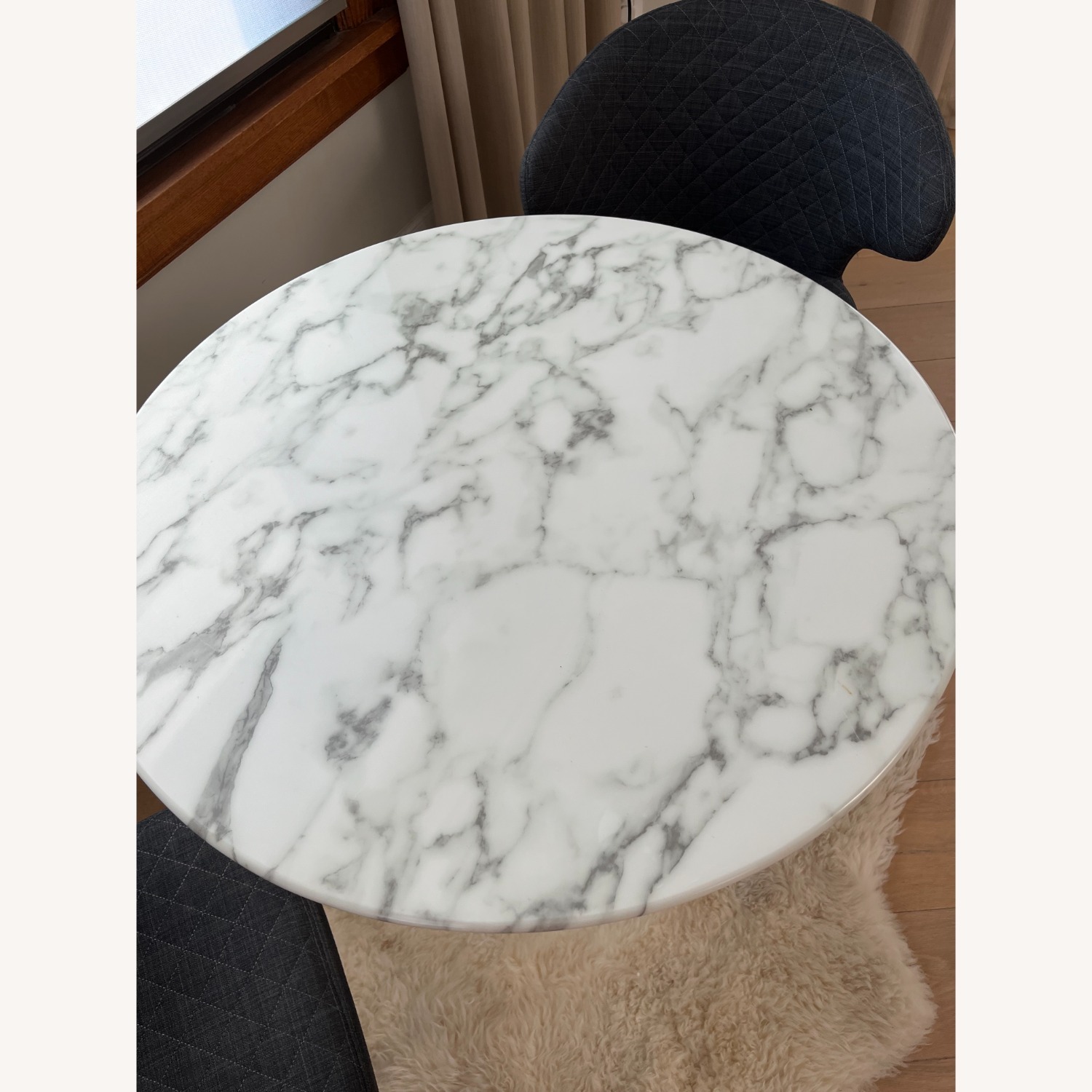 Tulip Dining Table with 2 Tulip Dining Chairs - image-3