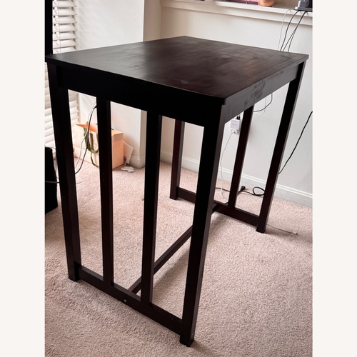 Used IKEA Bar Table W 4 Bar Stools for sale on AptDeco