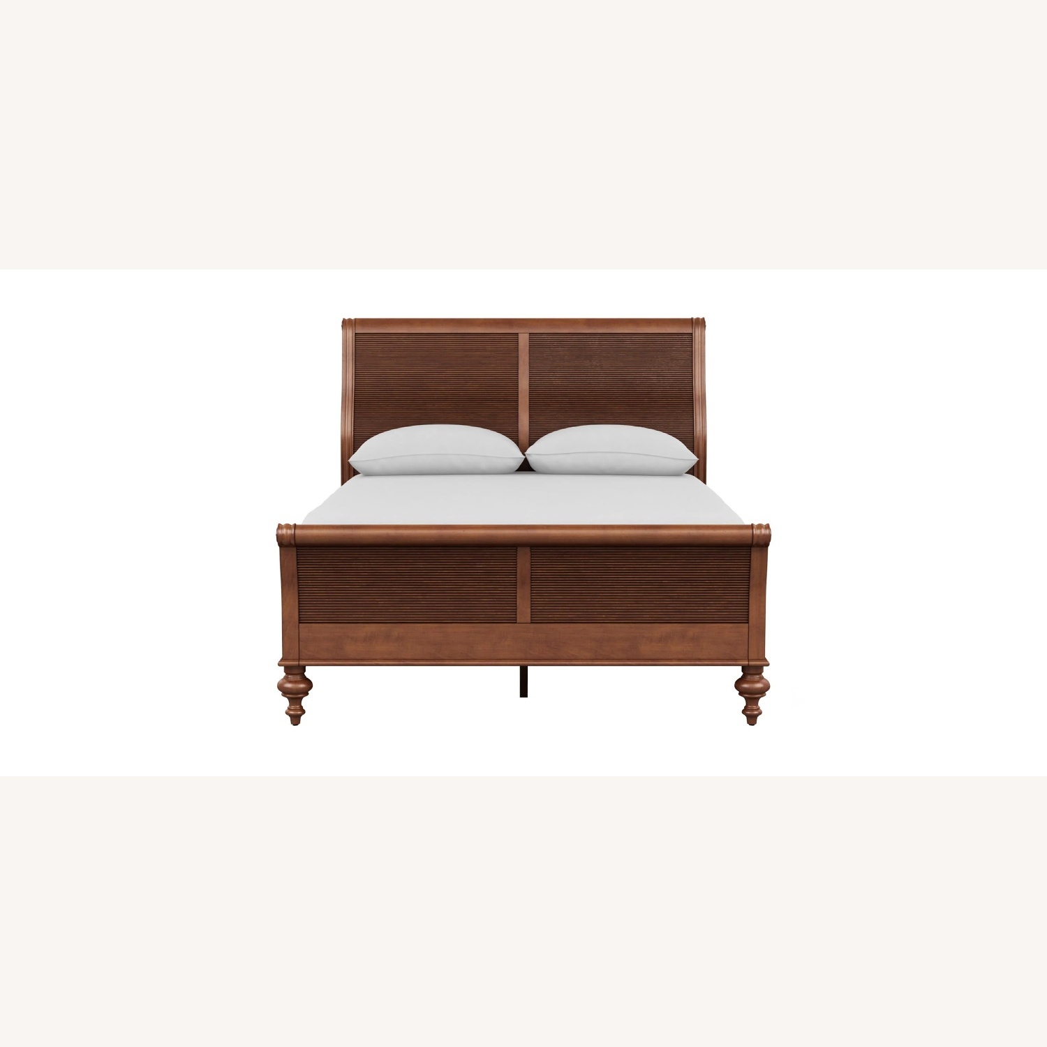 Ethan Allen British Classics Queen Sleigh Bed - image-4