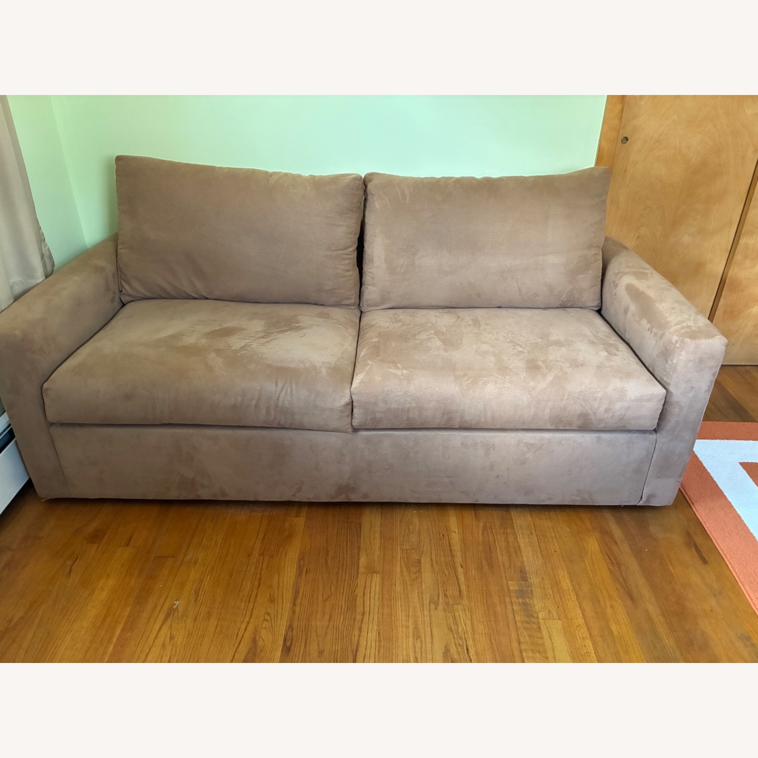 Bob-O-Pedic BrownSleeper Sofa - image-1