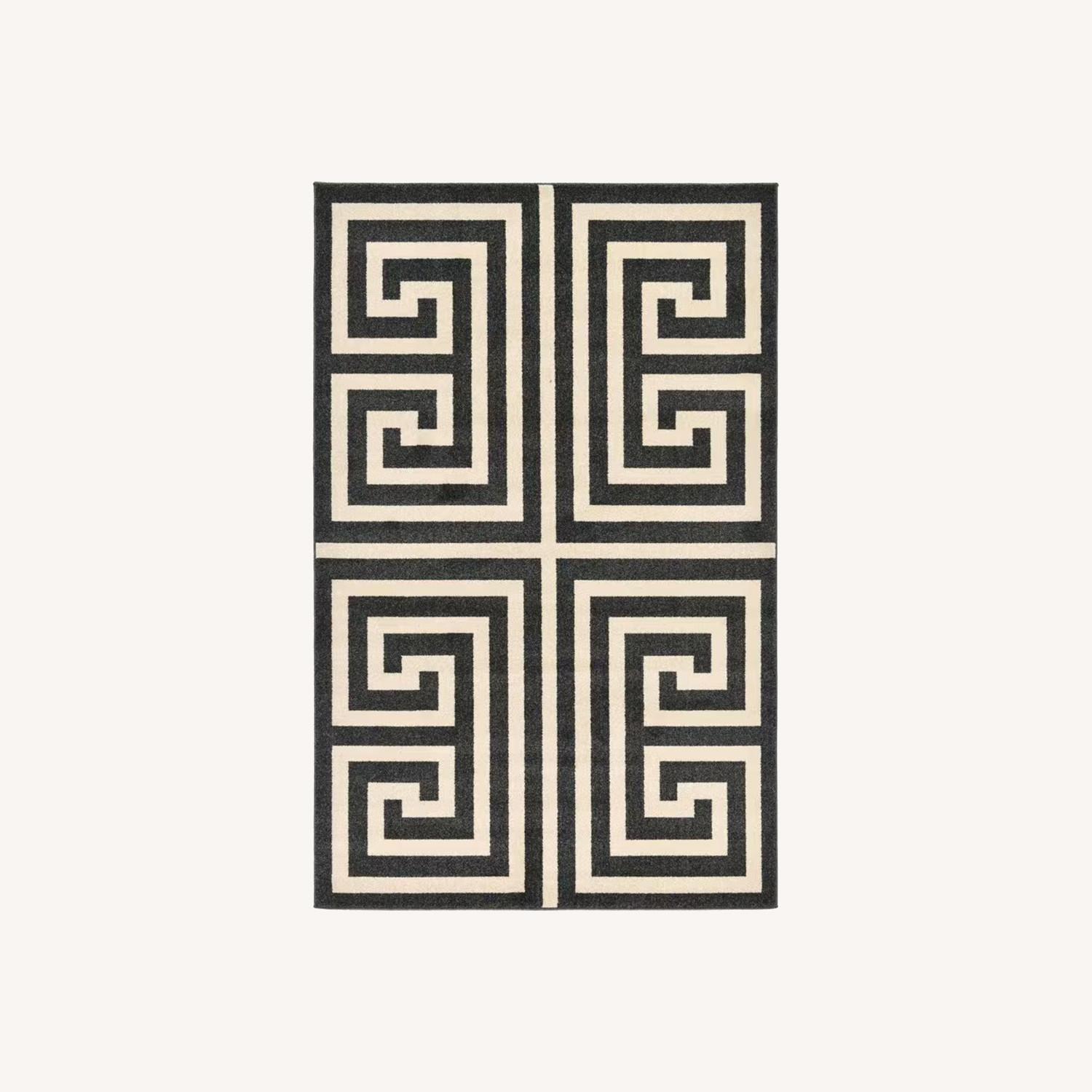 Greek Key Area Rug - image-0