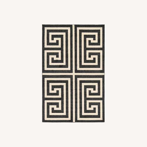 Used Greek Key Area Rug for sale on AptDeco