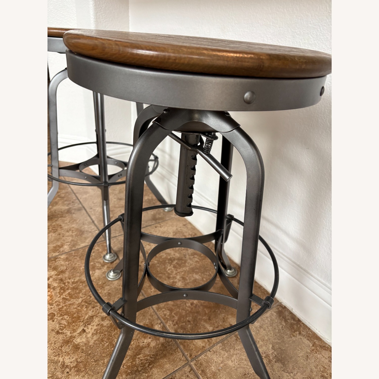 1940s Vintage Toledo Barstool - AptDeco