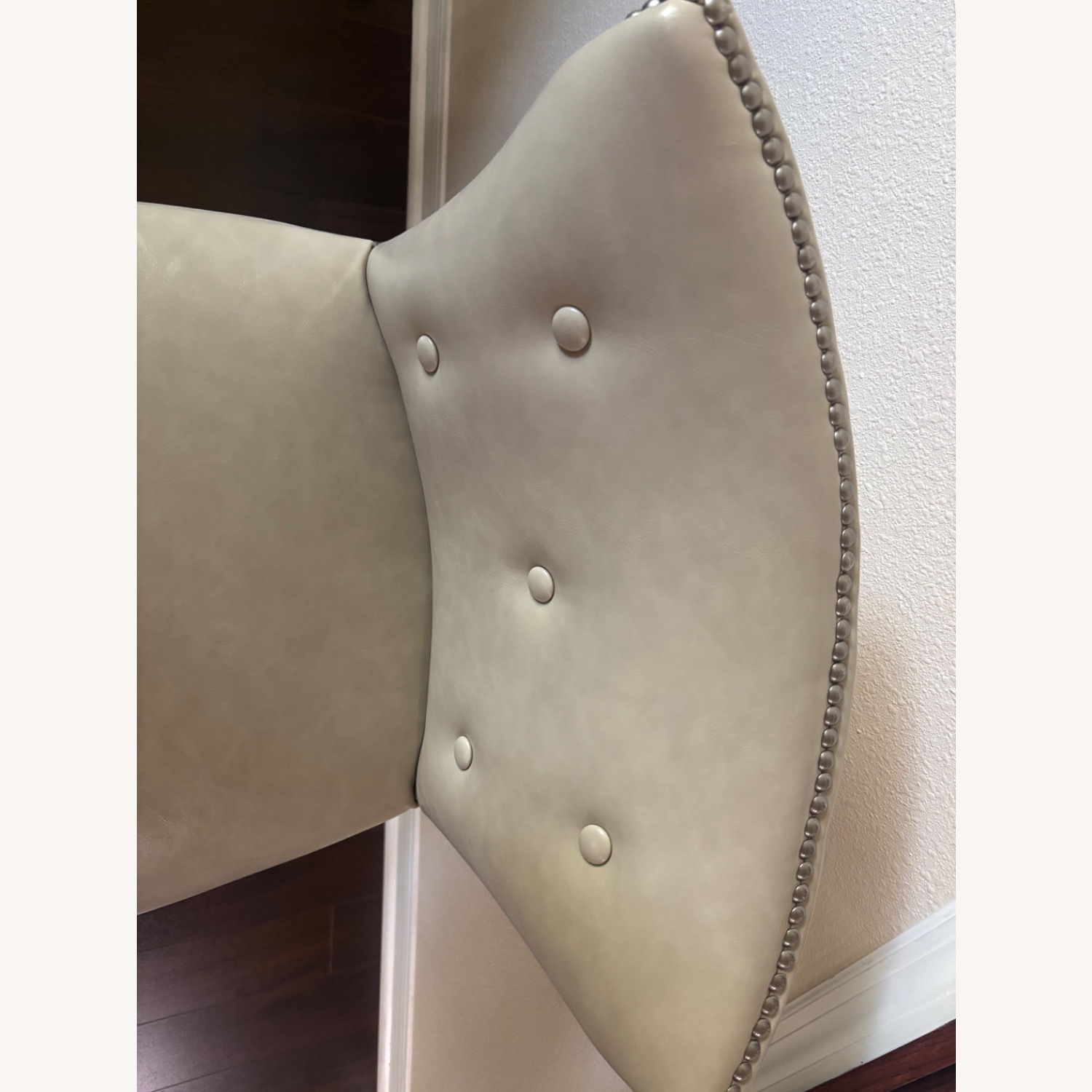 Ashley Wooden and Leather Stools - image-3