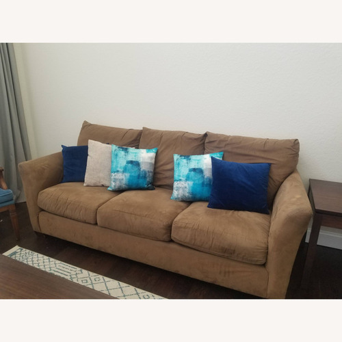 Used Light Brown 3-Seater Sofa for sale on AptDeco