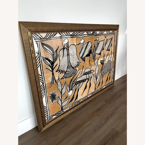 Used Textured Modern Abstract Canvas for sale on AptDeco
