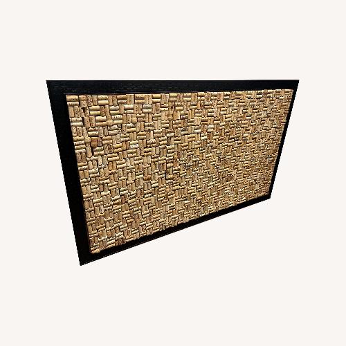 Used Cork Wall Art Statement Piece for sale on AptDeco