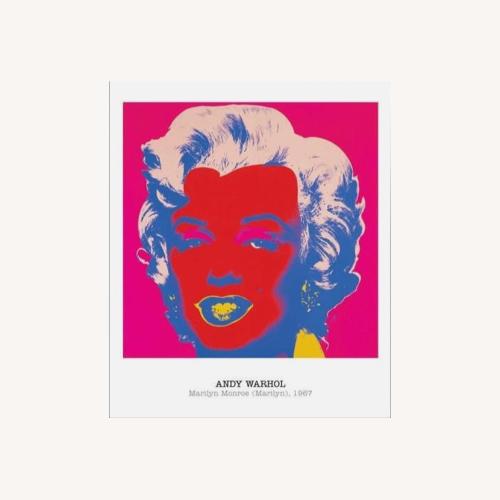 Used Marilyn Monroe Andy Warhol Wall Art for sale on AptDeco