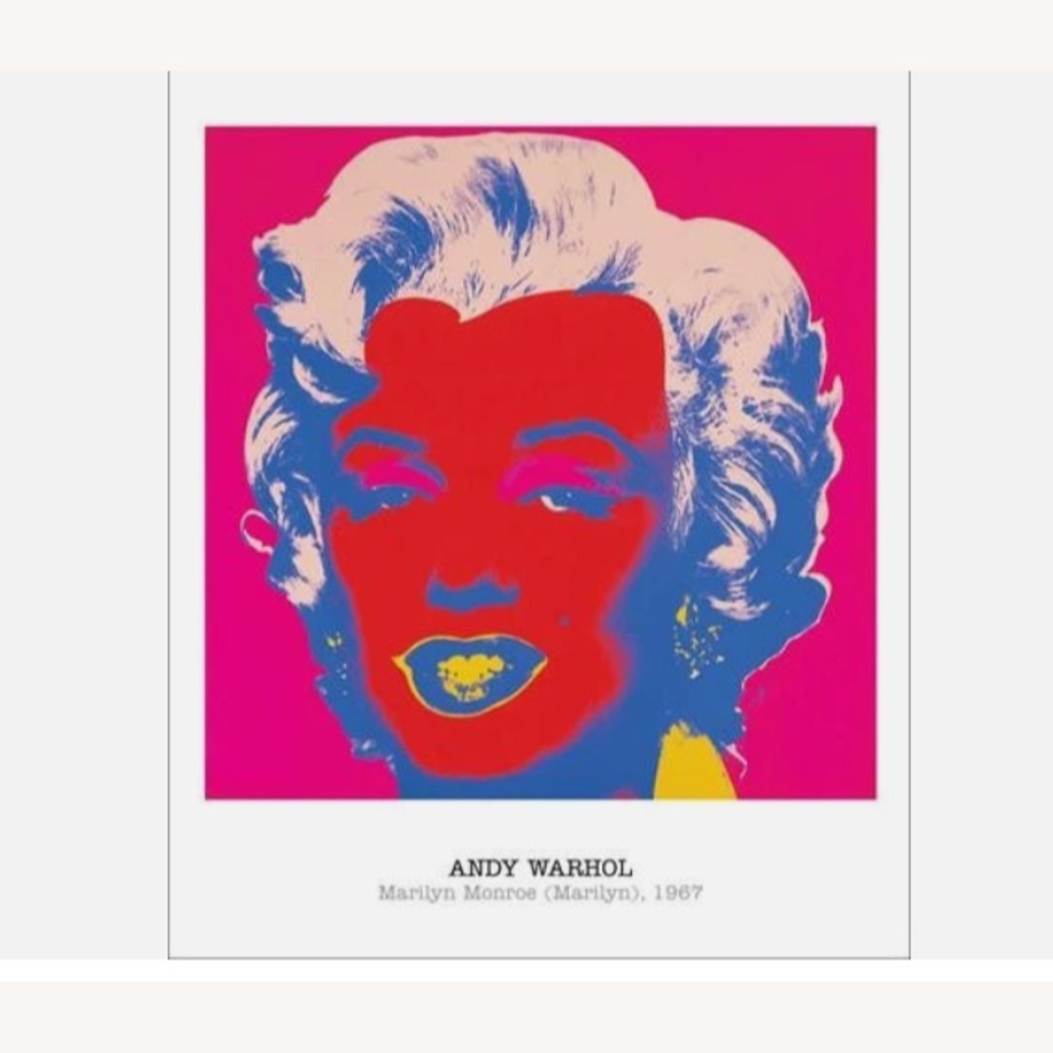 Marilyn Monroe Andy Warhol Wall Art - image-3