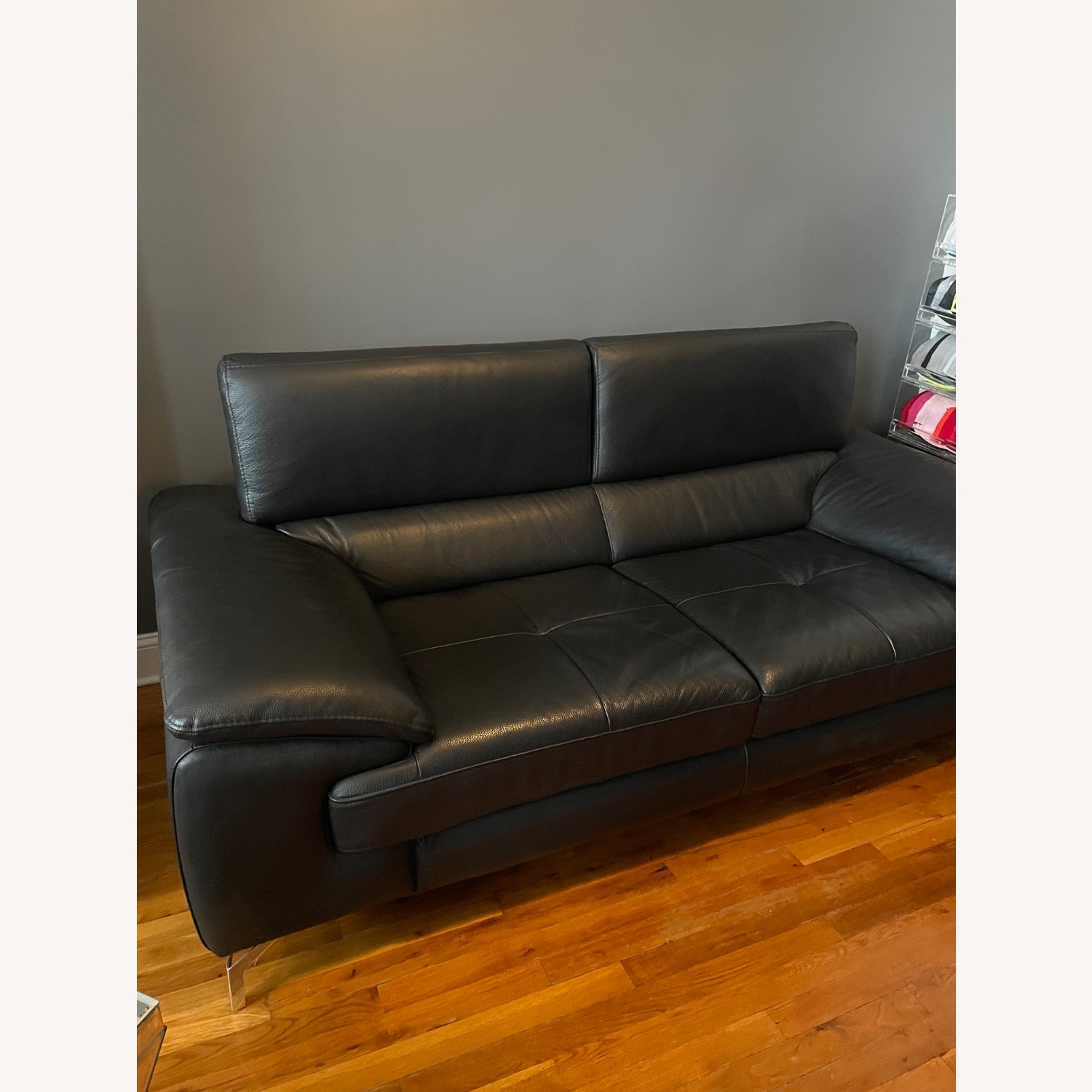 Italian Leather Sofa - image-4