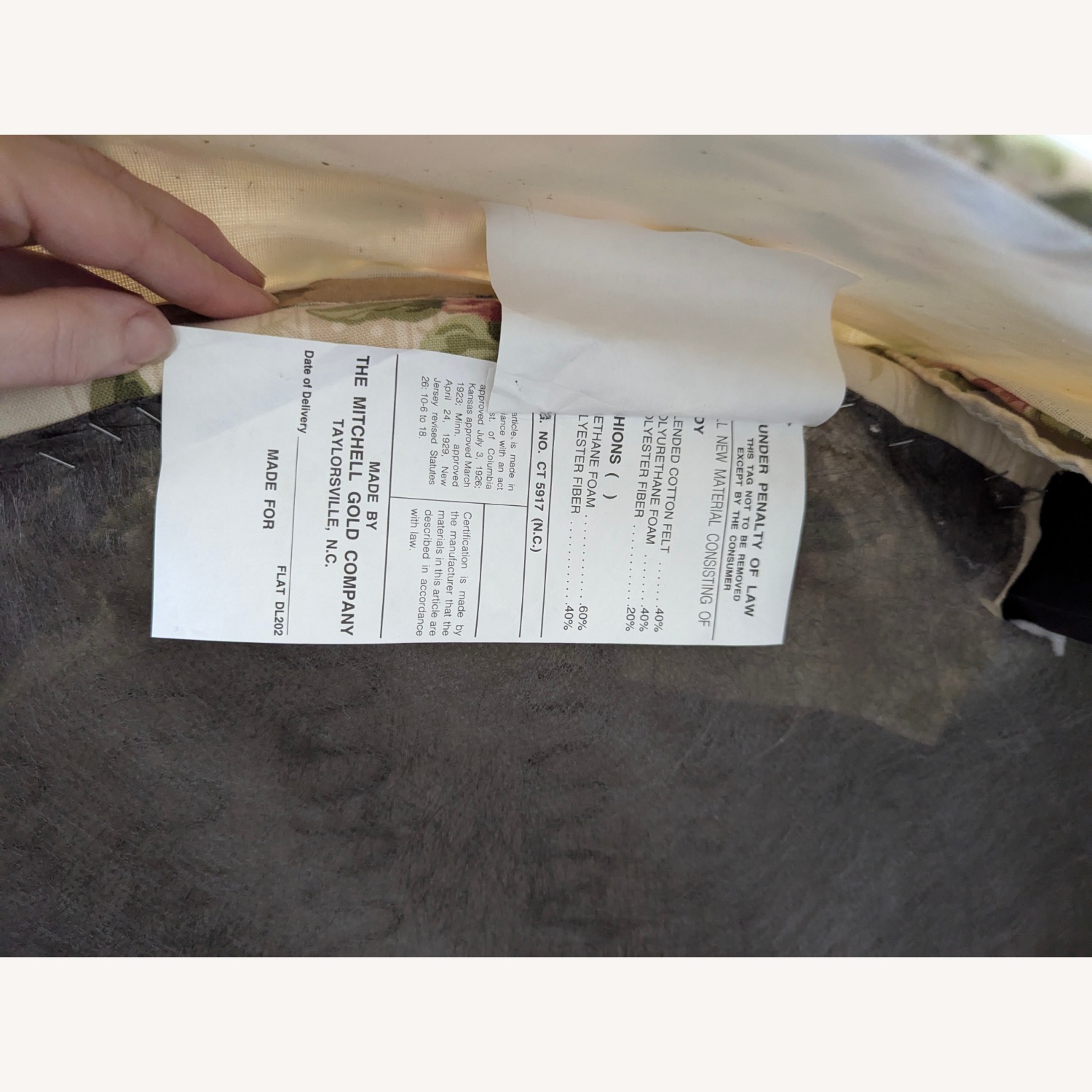 Mitchell Gold + Bob Williams French Country Floral Accent Chair - image-9