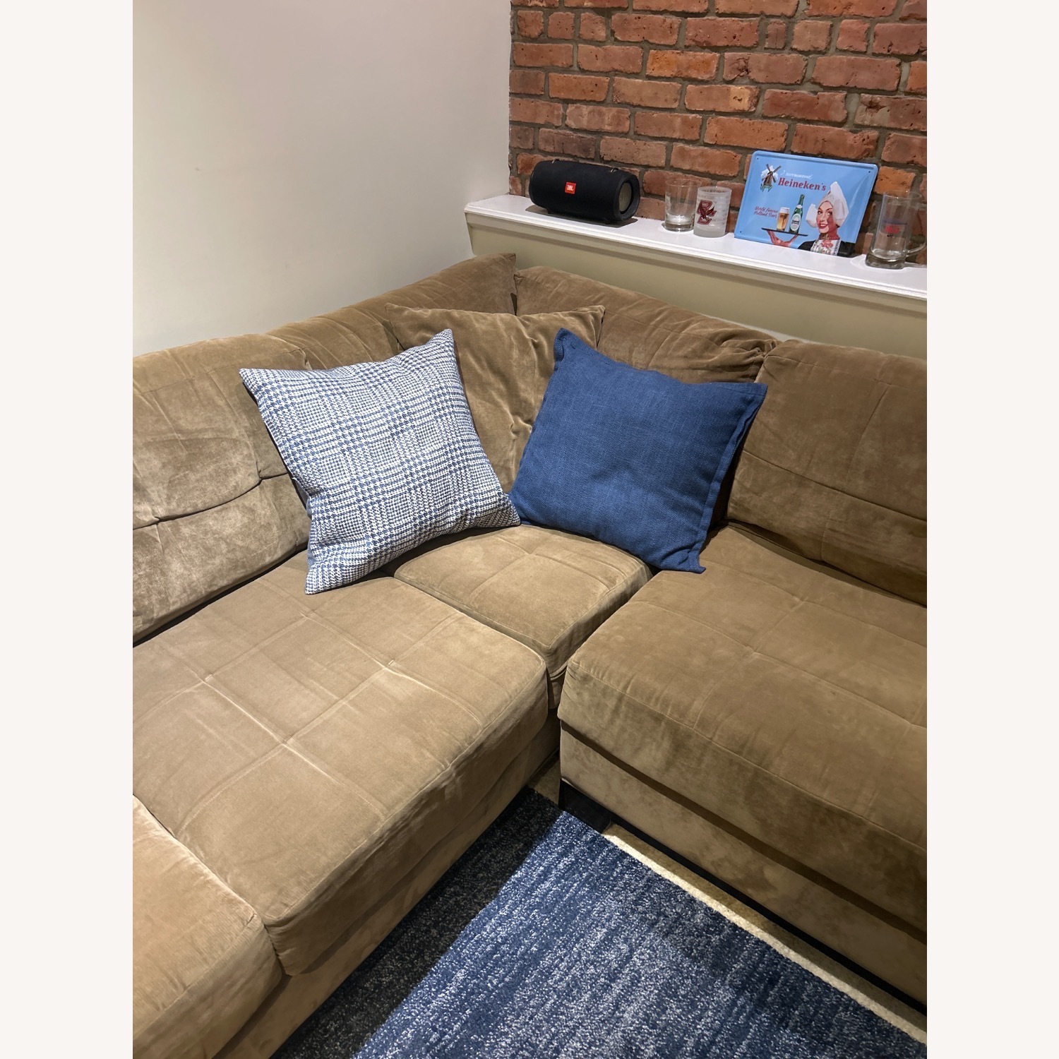 Macy’s Elliot Fabric 3-Piece Chaise Sectional  - image-10