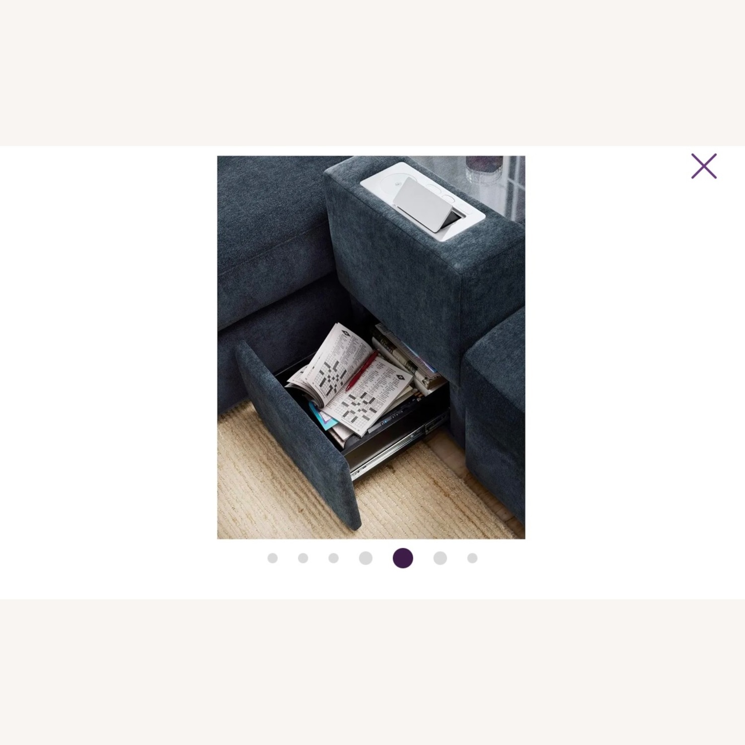 Raymour & Flanigan Modular One 4 Piece Couch - image-2