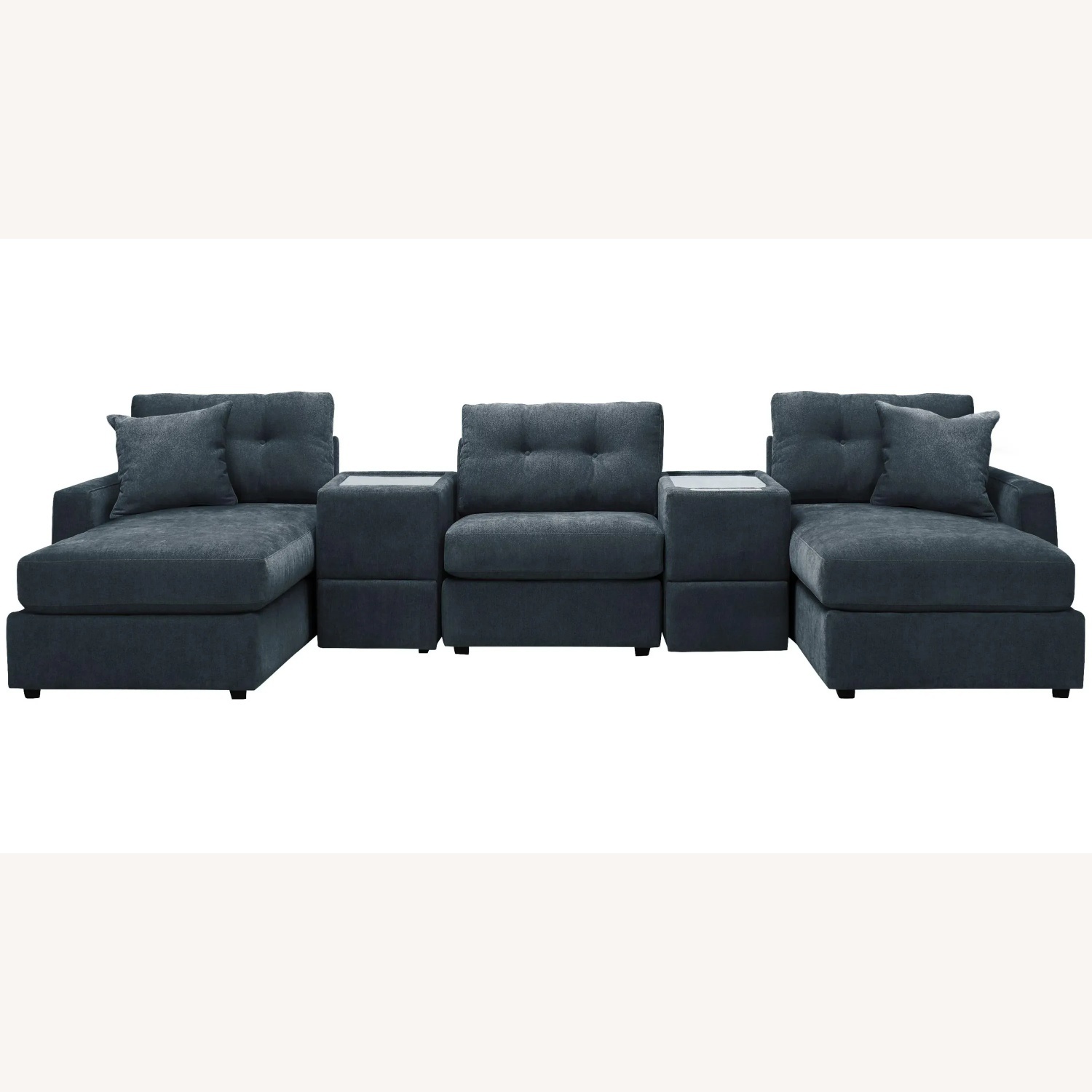 Raymour & Flanigan Modular One 4 Piece Couch - image-0