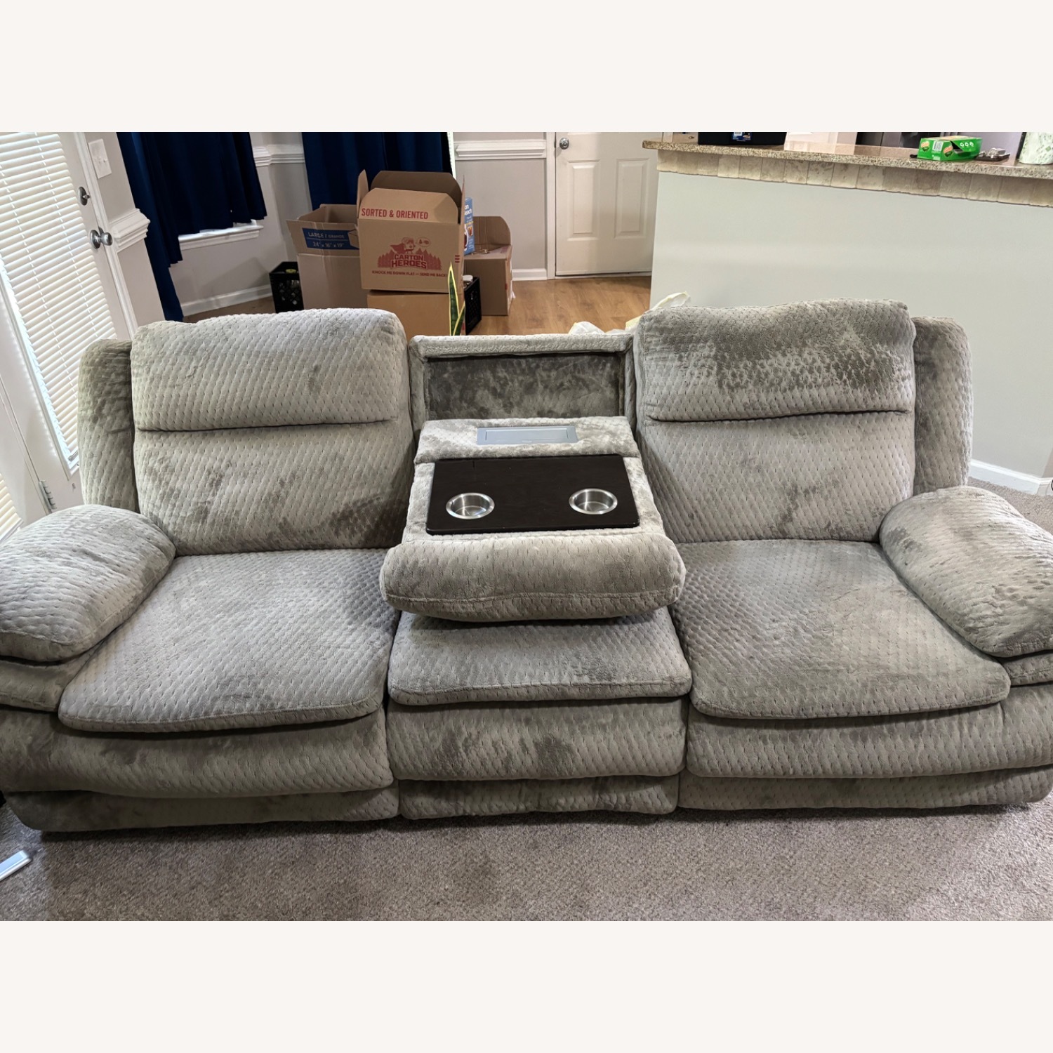 Sealey Furniture Recliner Sofa - image-7