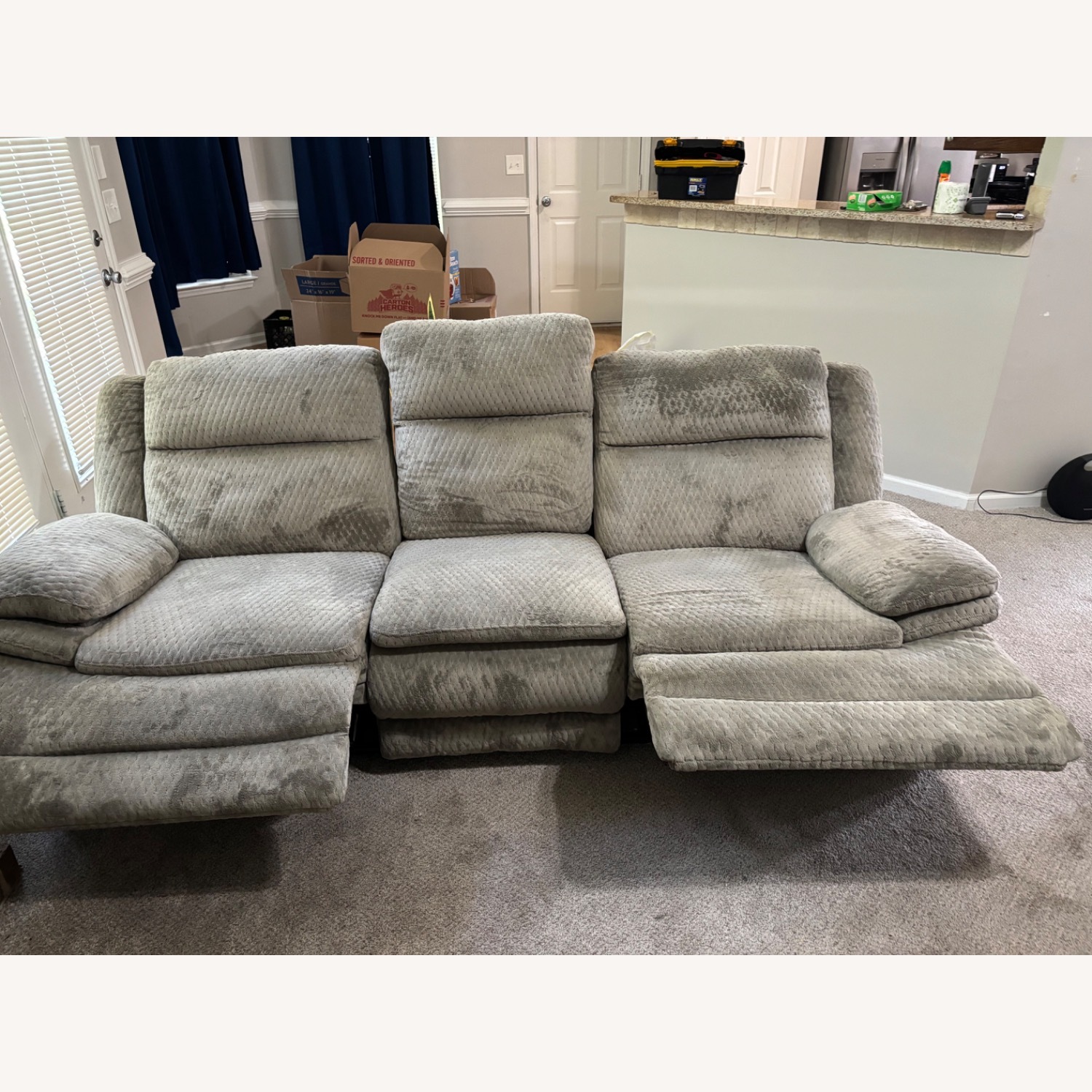 Sealey Furniture Recliner Sofa - image-3
